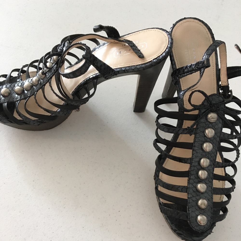 COACH heels